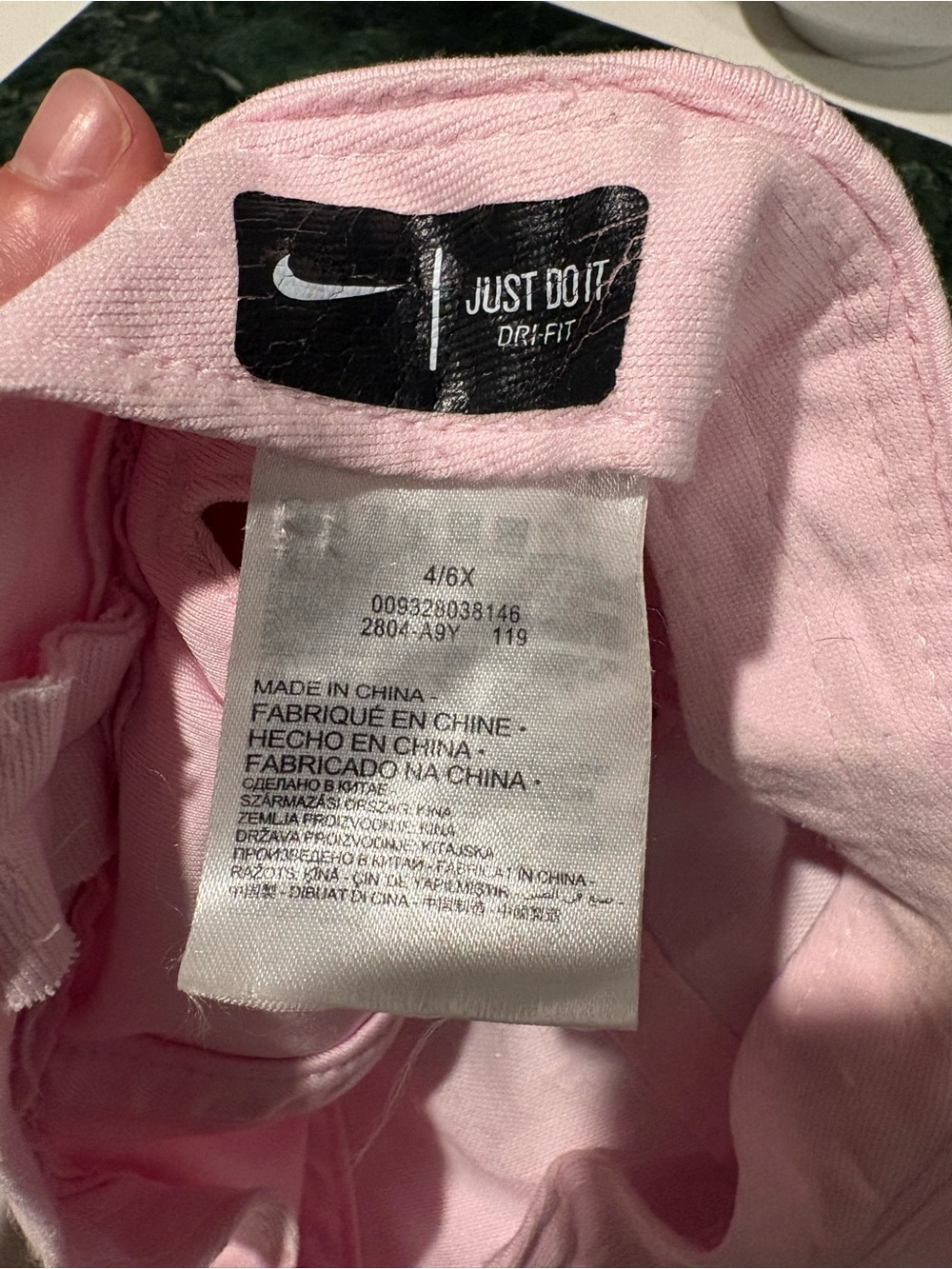 Nike Pink Pastel Swoosh Cap - Picture 7 of 7